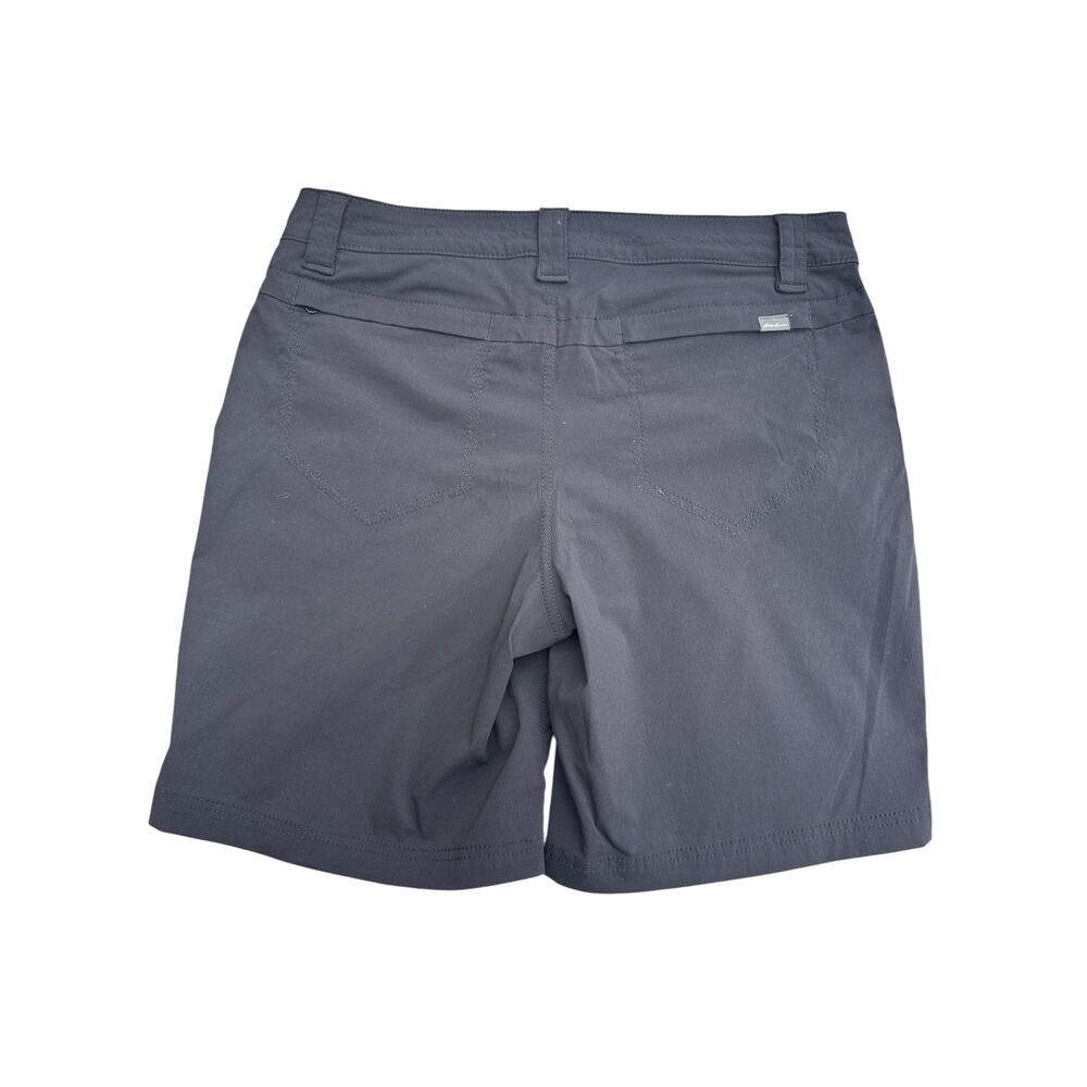 Eddie Bauer Women's 7" Hiking Trail Shorts black Lightweight Size 4 shorts